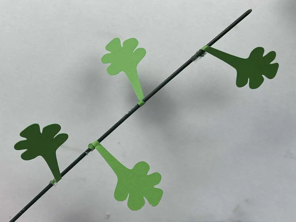 leaf stem assembly