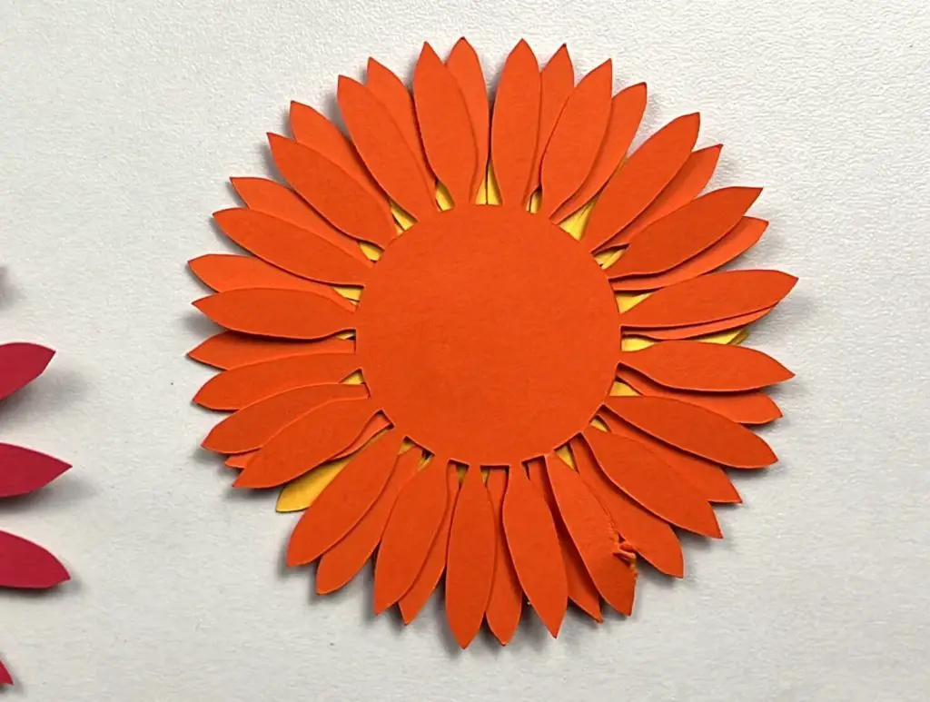 DIY Paper Sunflowers 