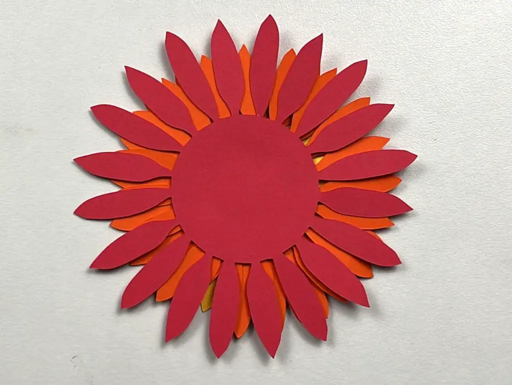 DIY Paper Sunflowers 