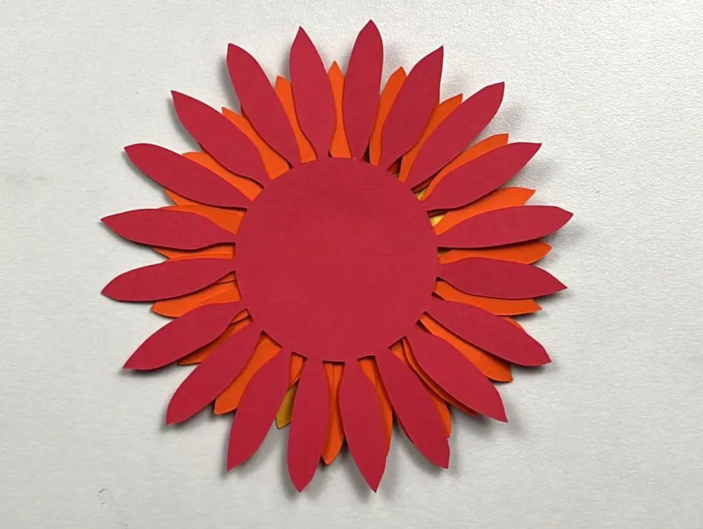 DIY Paper Sunflowers