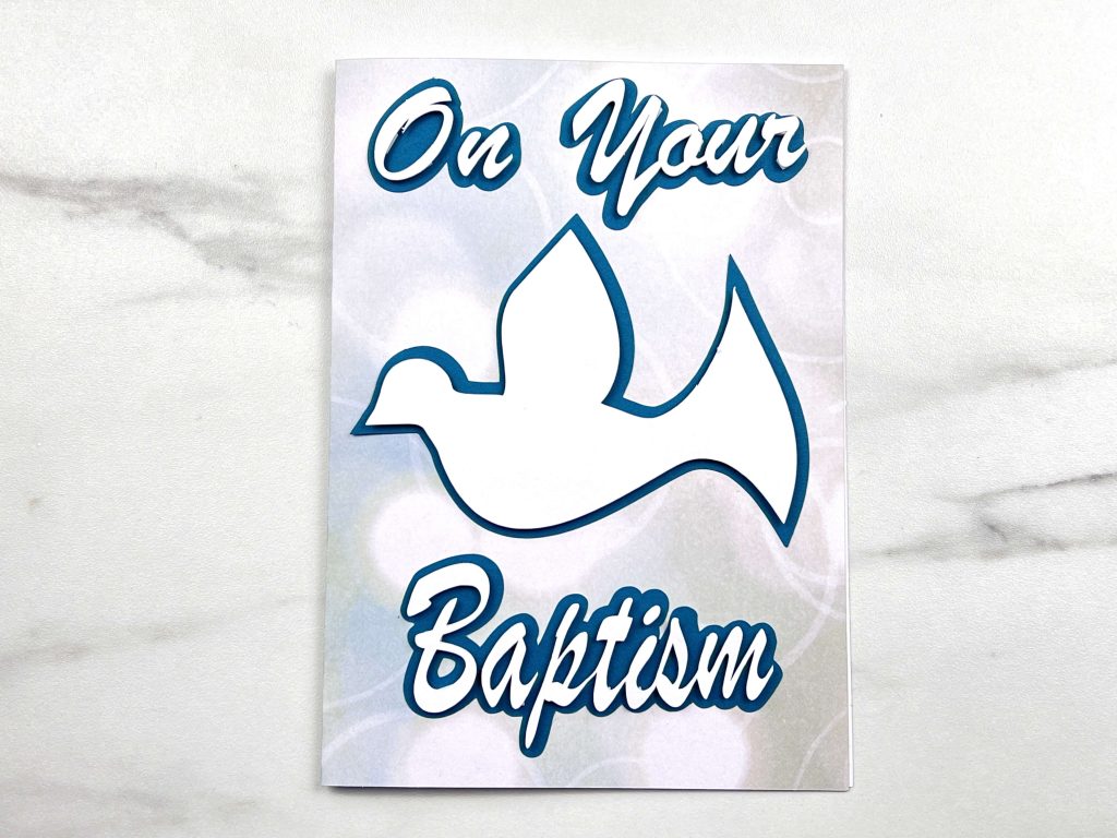 Simple Baptism Card