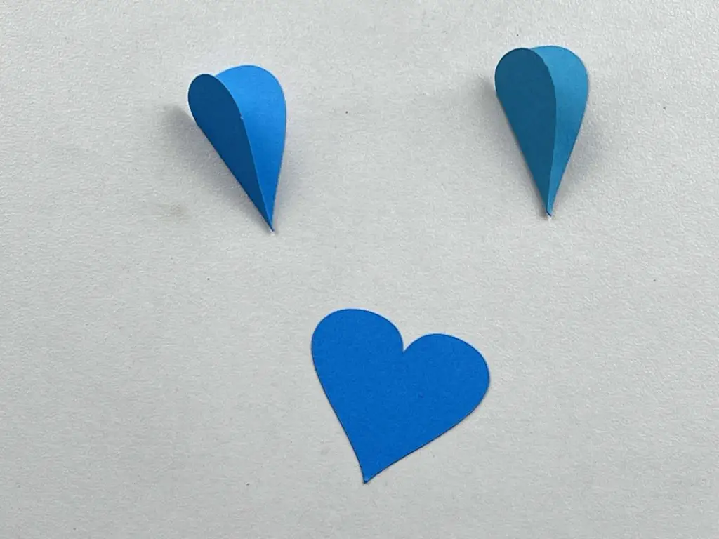 folding hearts