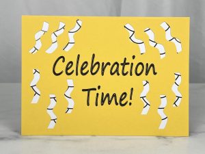 Celebration Time Card