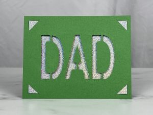 Dad Card – Simple Father’s Day Card