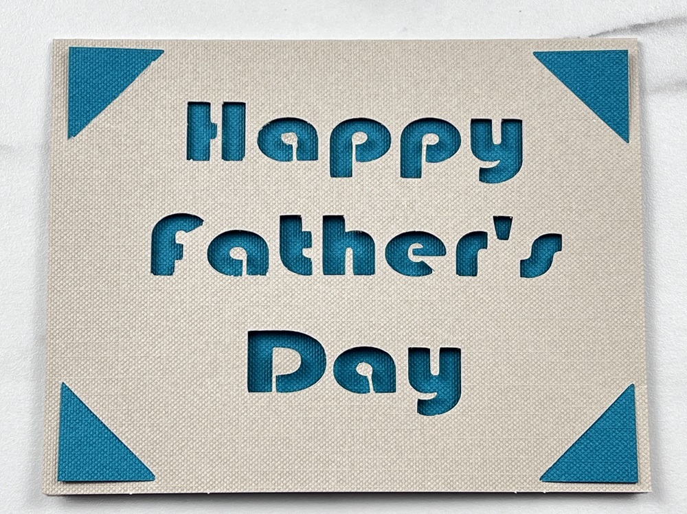 Happy Father's Day Card SVG - Image 3