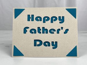 Happy Father’s Day Card SVG