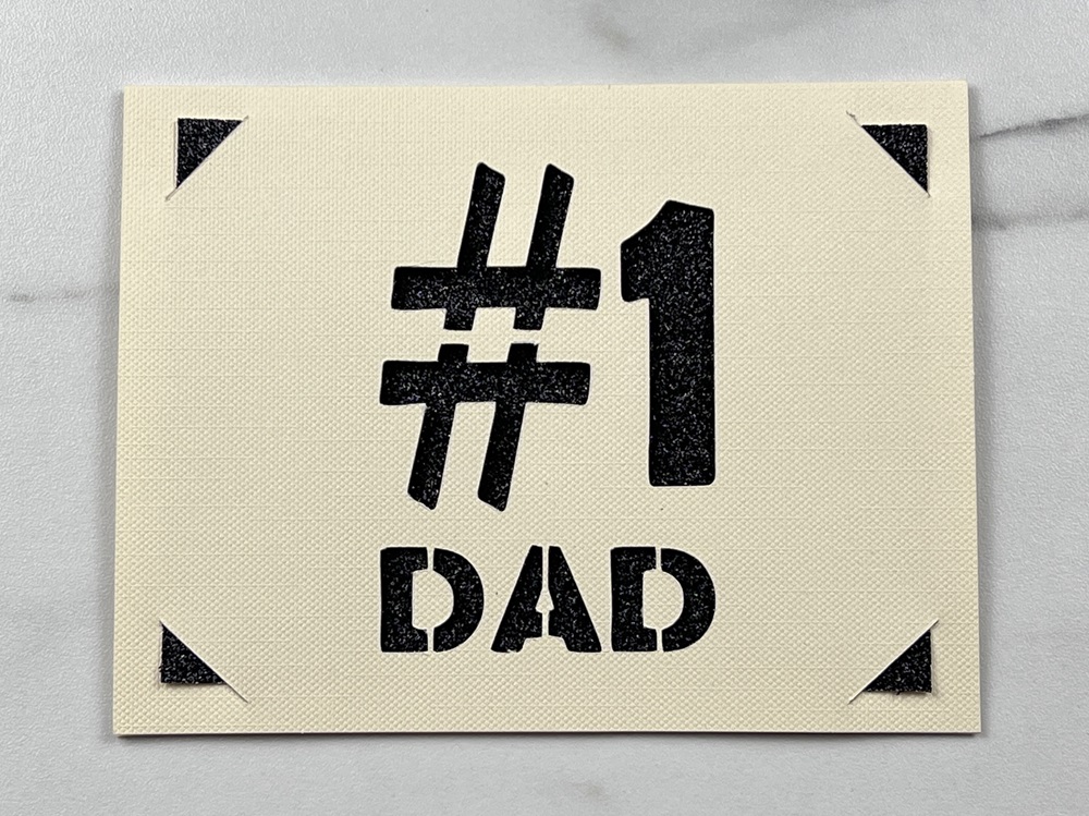#1 Dad Card - Image 3