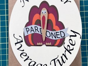 Thanksgiving Day Card SVG