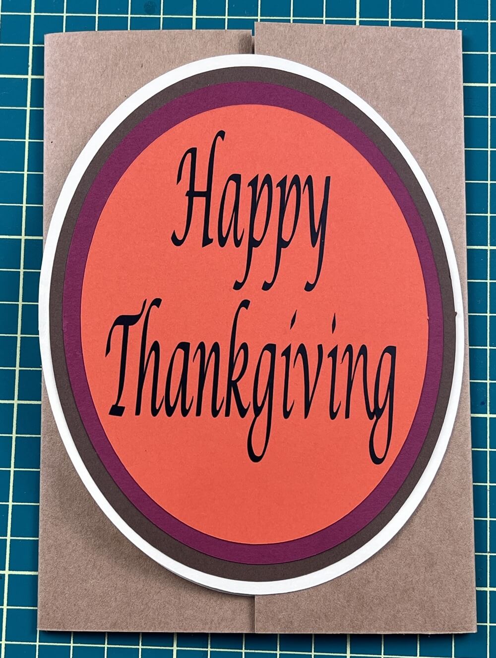 Thanksgiving Day Card SVG - Image 3