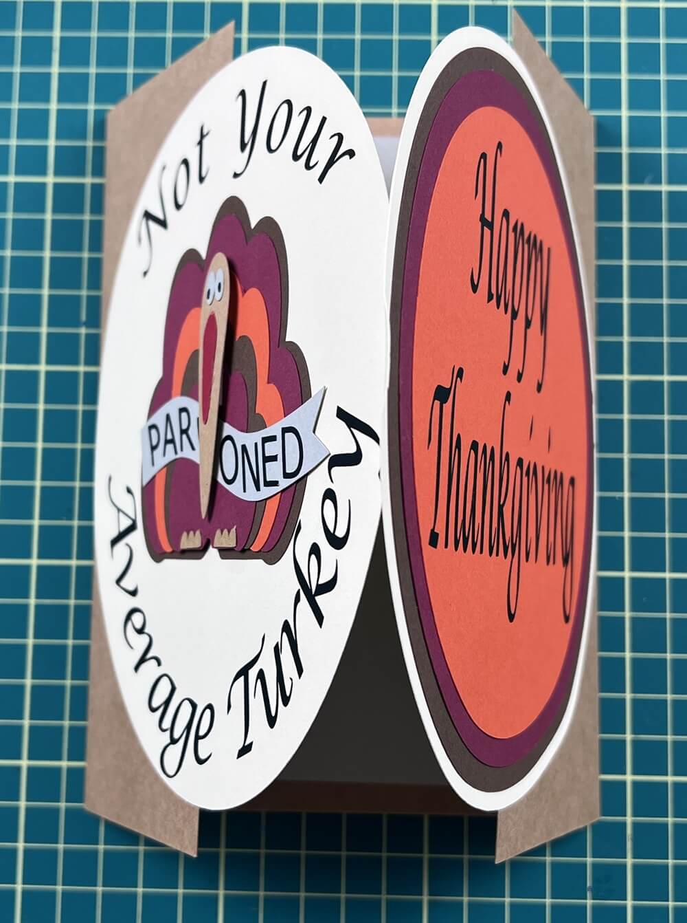Thanksgiving Day Card SVG - Image 4