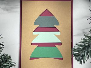 Simple Christmas Card SVG