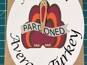 Thanksgiving Day Card SVG