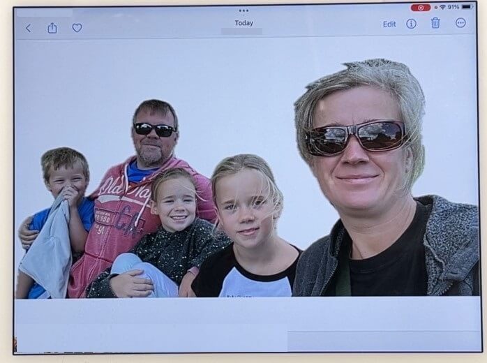 how to make stickers from family photos