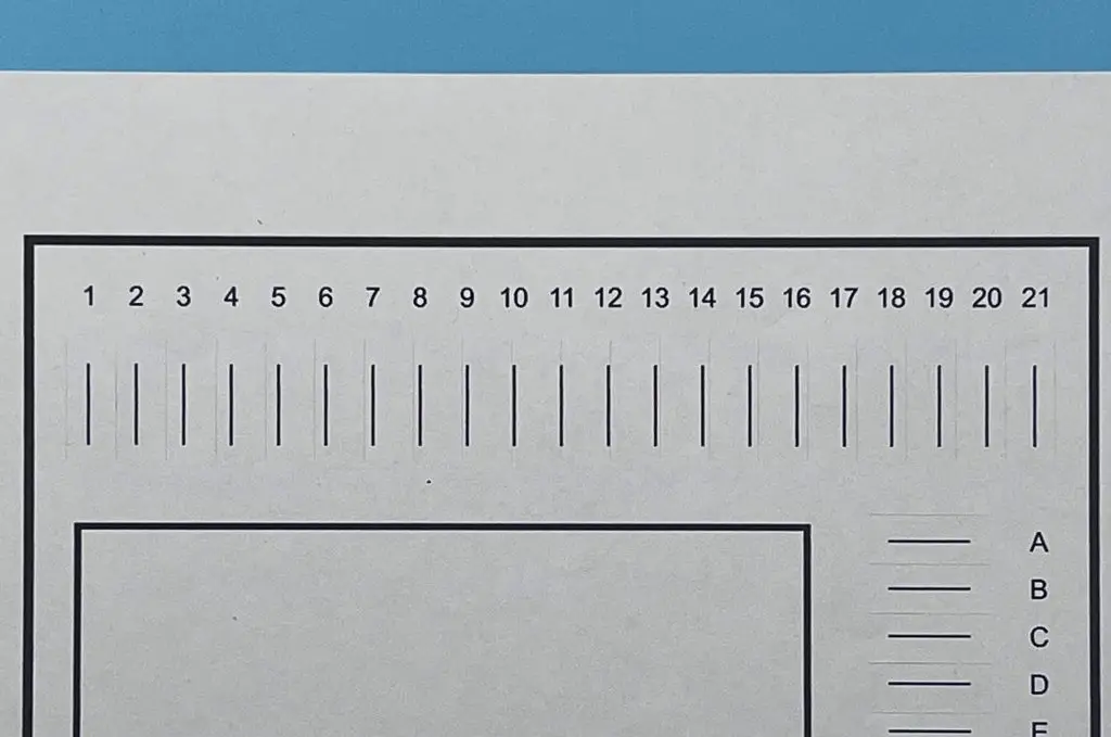 basic calibration cuts lines 1 through 21 Calibrate your Cricut for Print Then Cut Using a Computer