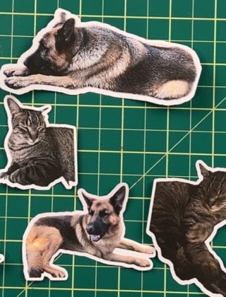 How to make custom pet stickers