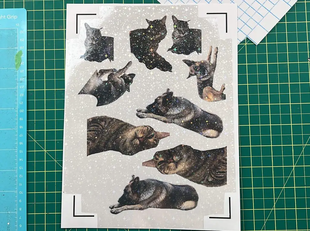 How to make Holographic Stickers