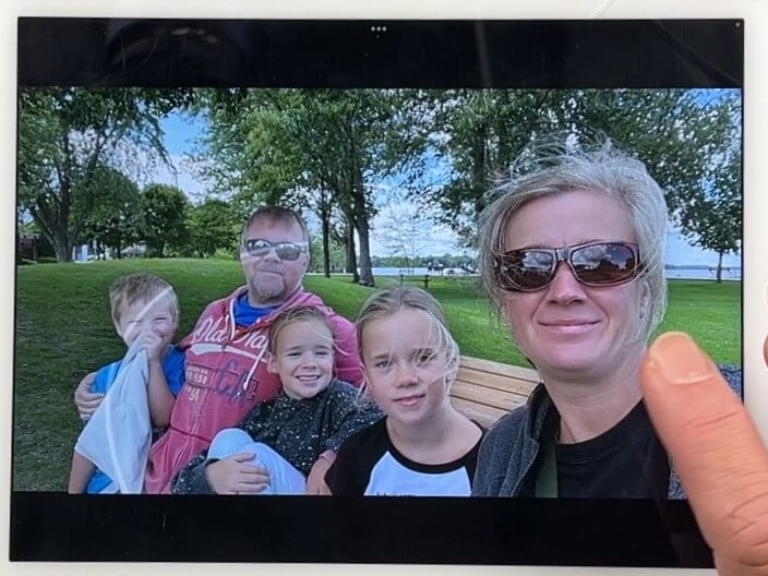 how to make stickers from family photos