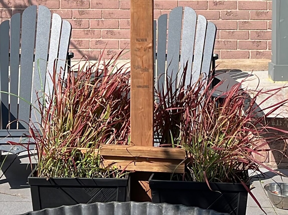 attaching frame to base