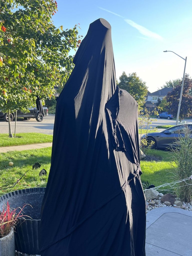 Giant Halloween Ghoul final head
