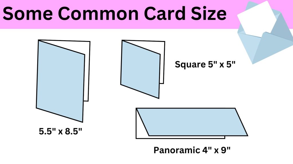 common cards sizes