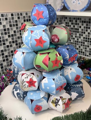 Christmas Bulb Tree Countdown Calendar