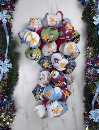Candy Cane Countdown Calendar