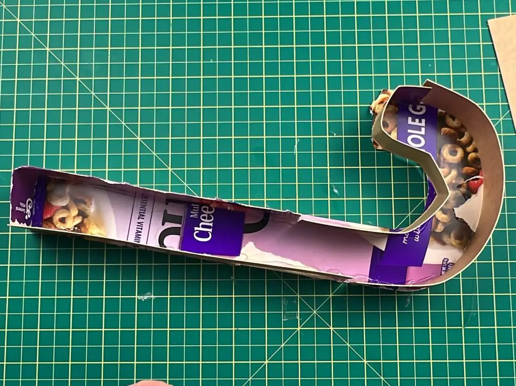 making the candy cane