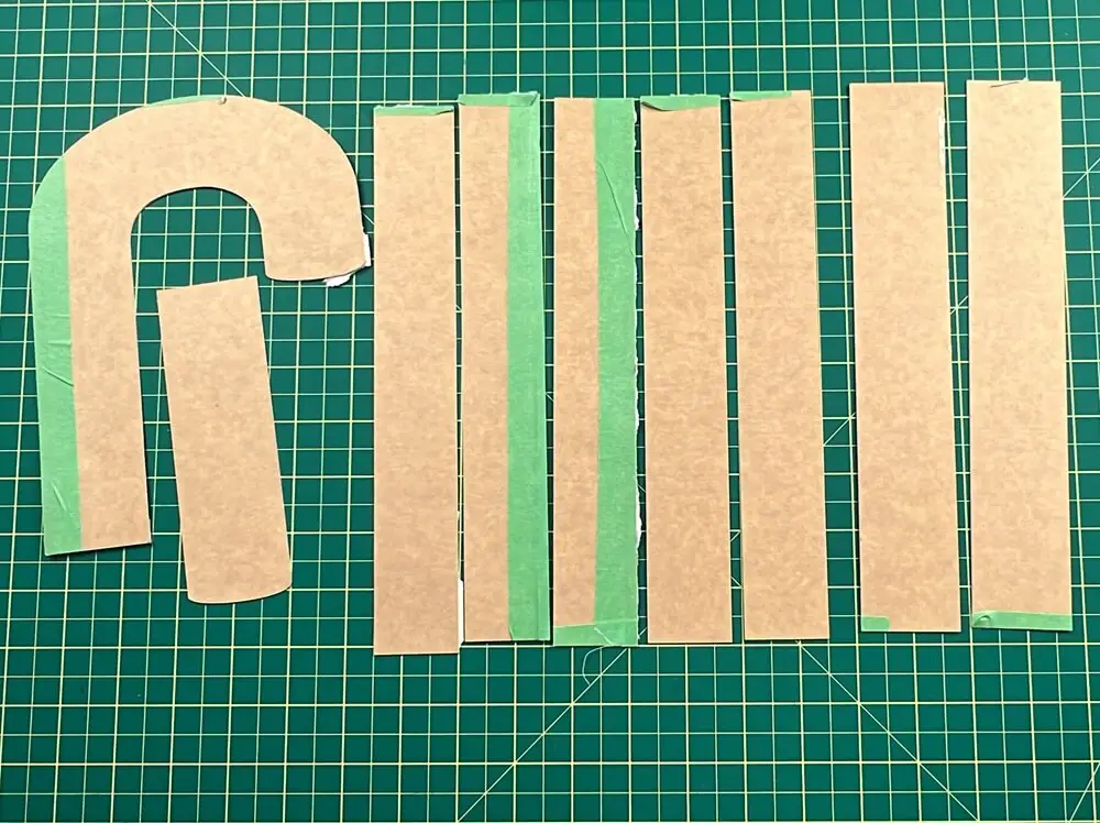 candy cane pieces