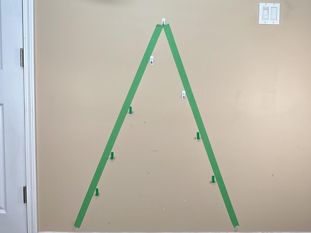 Wall Christmas Tree Countdown Calendar