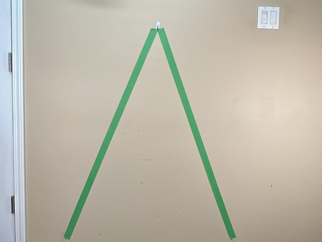 Wall Christmas Tree Countdown Calendar
