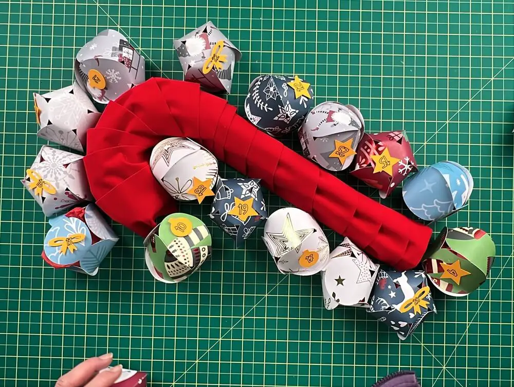 Candy Cane Countdown Calendar
