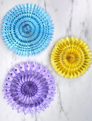 3D Paper Snowflakes