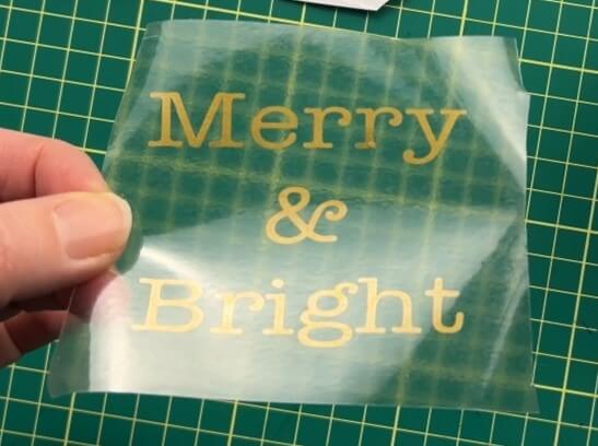 design on transfer tape