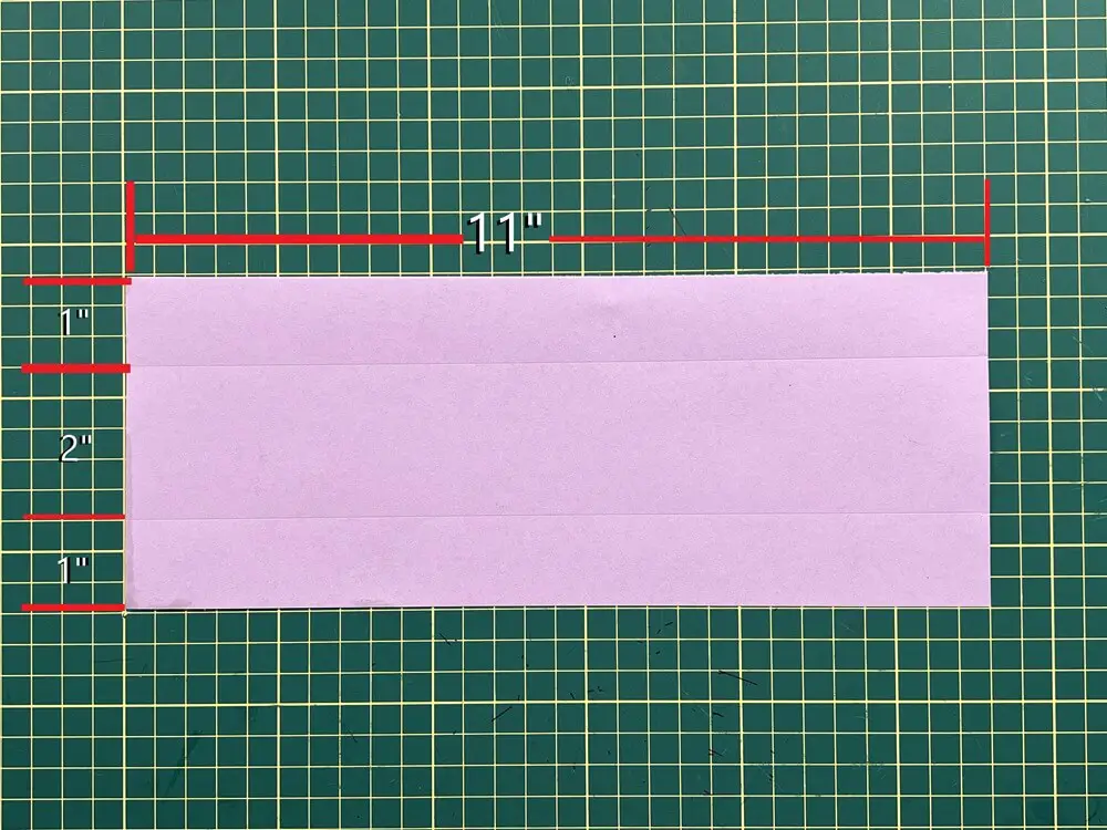 fold sizes