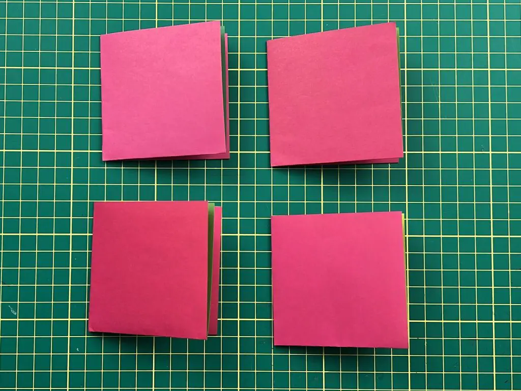 Simple Paper Roses folding