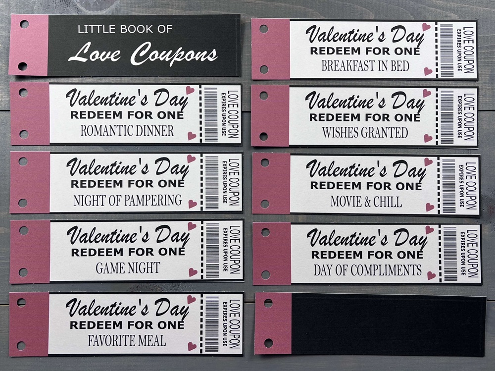 Valentine's Day Love Coupons Booklet - Image 5