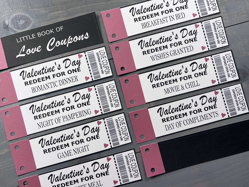 Valentine's Day Love Coupons Booklet - Image 4