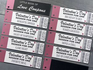 Valentine’s Day Love Coupons Booklet