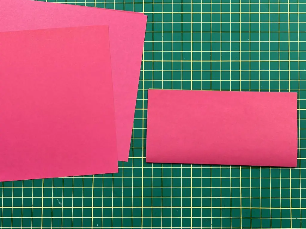 Simple Paper Roses folding