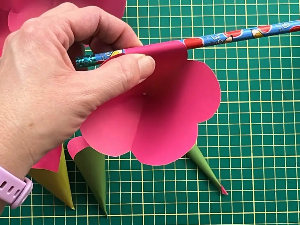 rolling petals