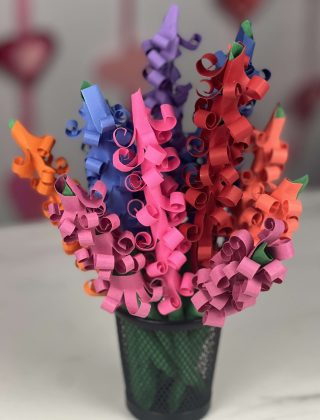 DIY Paper Hyacinths