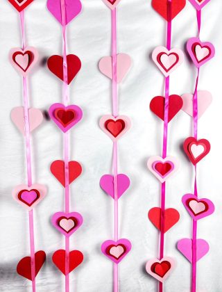 DIY Valentine’s Day Wall Decorations