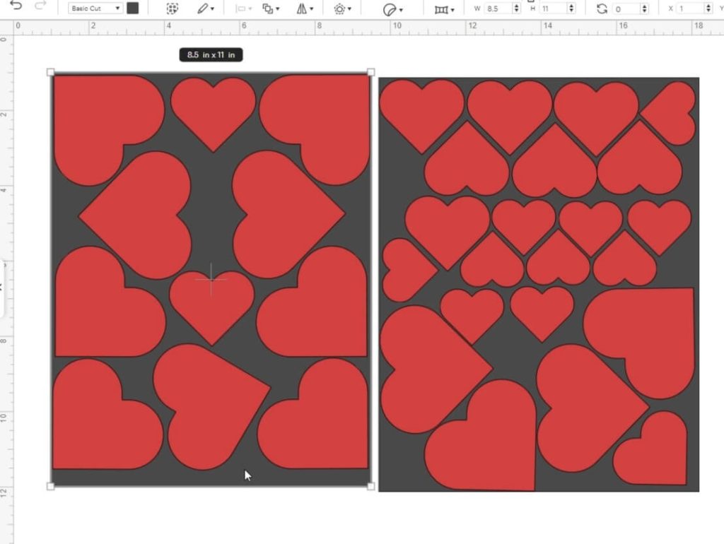 Cricut Design Space hack for cutting and saving paper