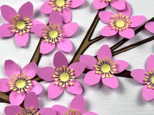 Cherry Blossom SVG