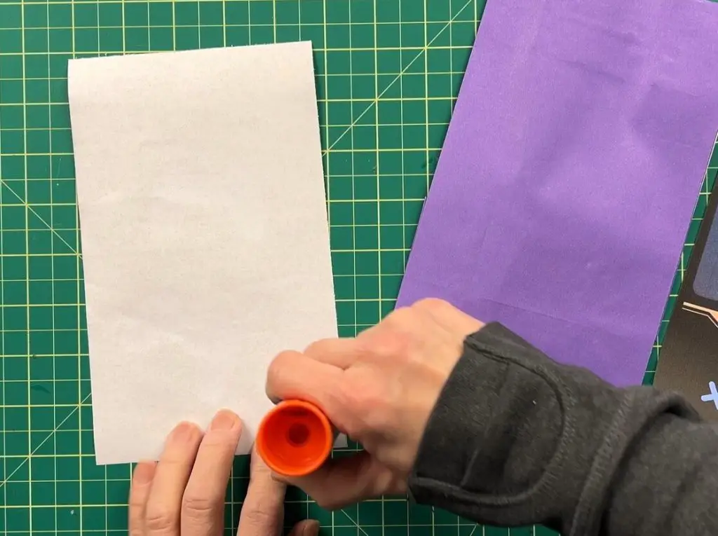 custom gift bag with glue