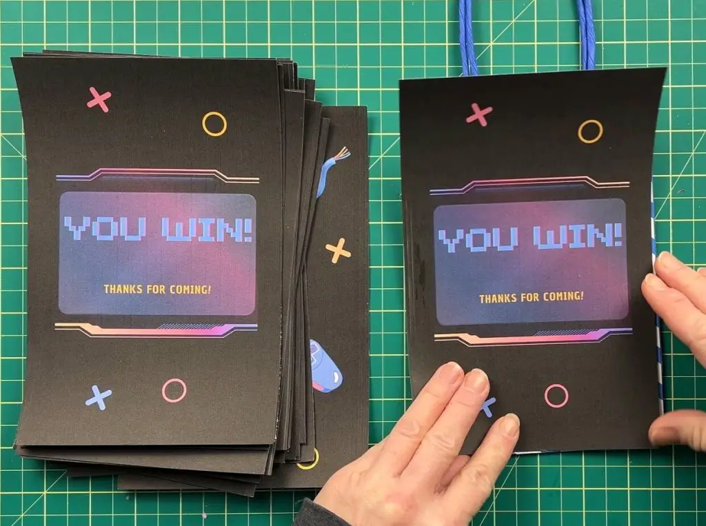 custom gamer gift bag