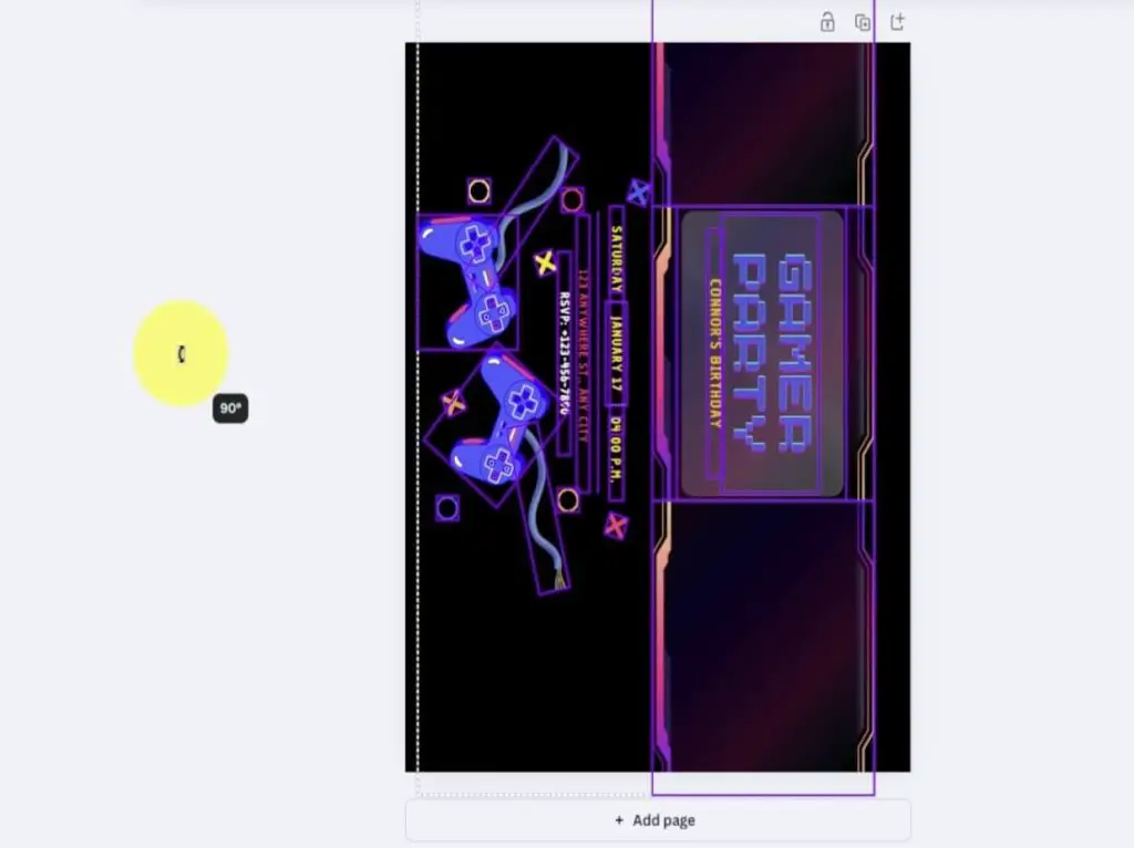 editing design in canva