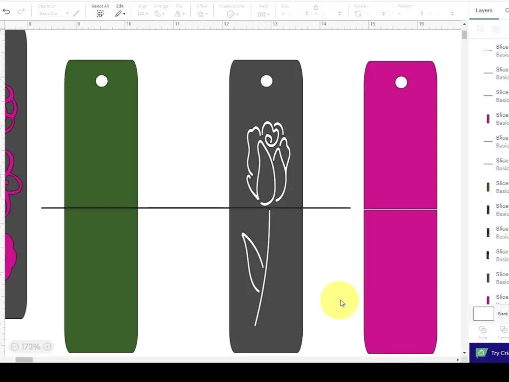 Make Free Bookmarks in Cricut Design Space