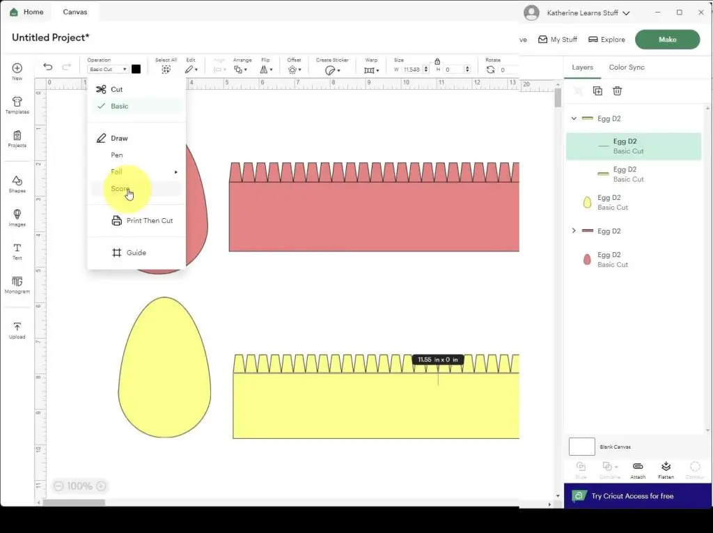 SVG File modifications