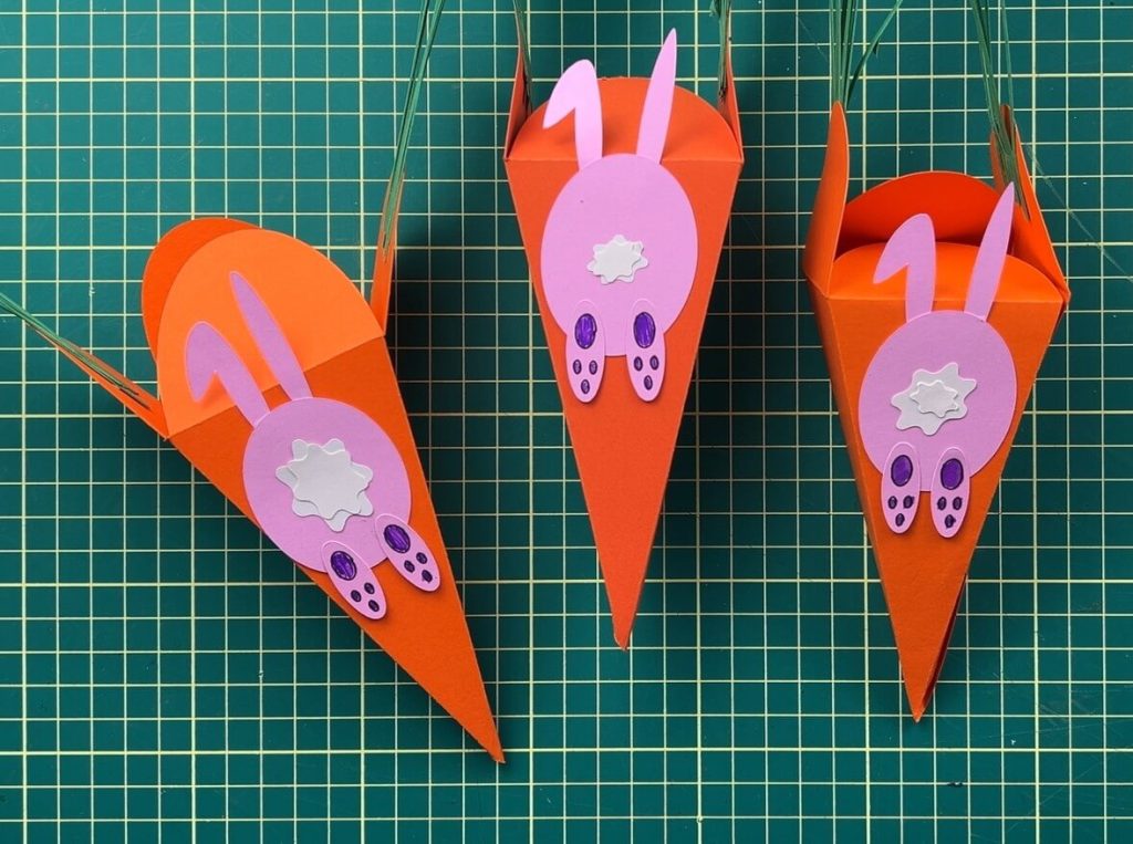 How To Make Paper Carrots
